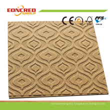 Fashionable 3.0mm Embossed Hardboard for Decoration